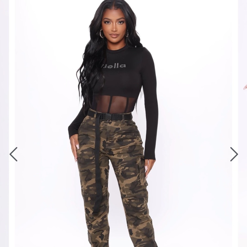 🌹Girl On The Move Cargo Denim Joggers 🌹